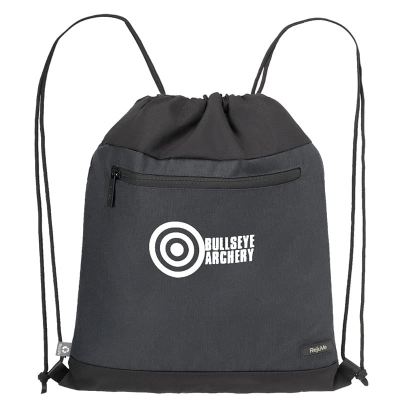RejuVe MILANO Recycled Heather Drawstring Bag