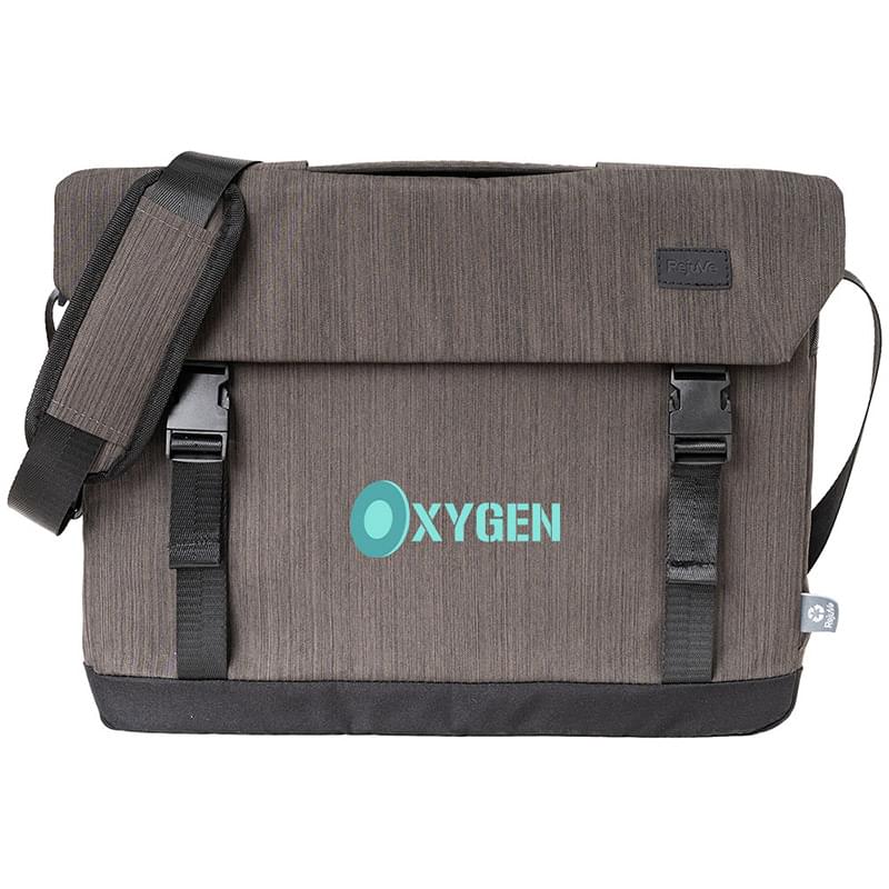 RejuVe ELEMENT Recycled Heather Laptop Brief Bag