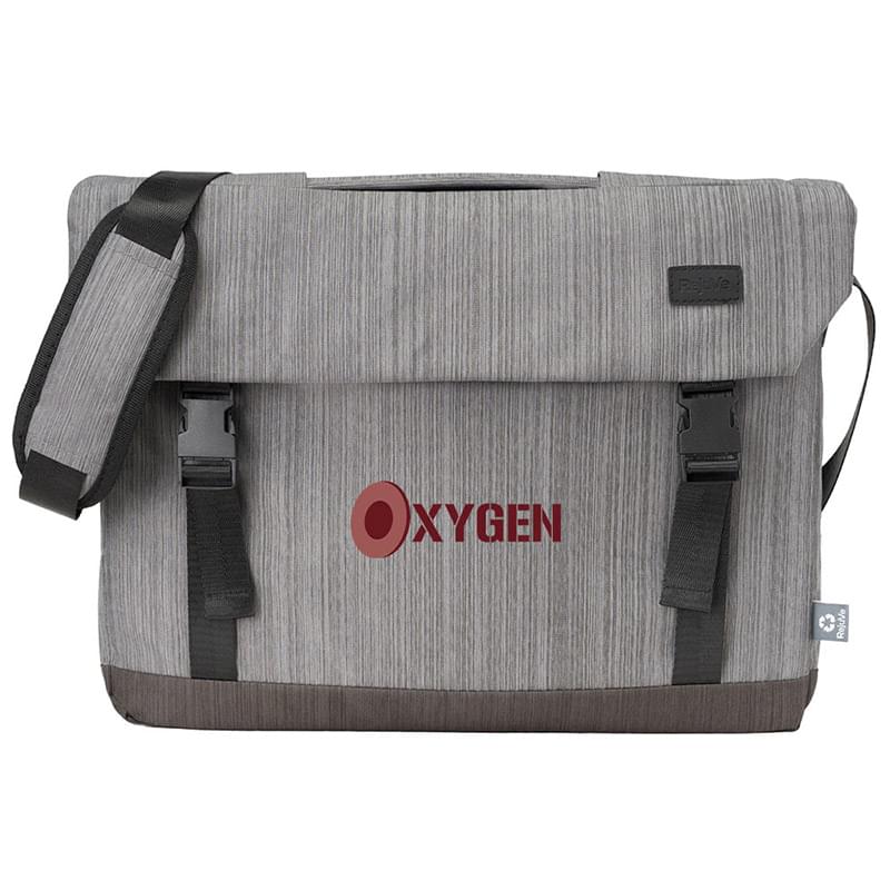 RejuVe ELEMENT Recycled Heather Laptop Brief Bag