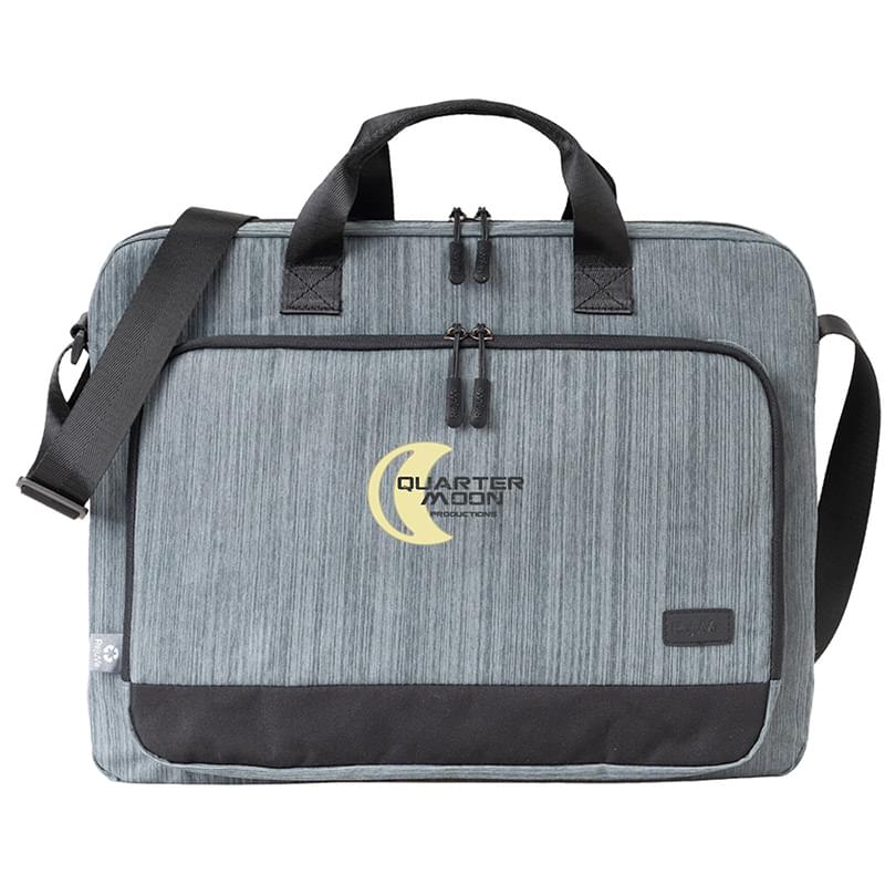 RejuVe METRO Recycled Heather Laptop Brief Bag