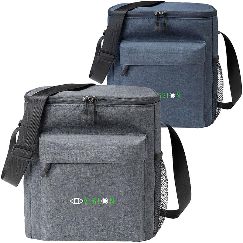 12-Can RejuVe HEATHER LITE Insulated Cooler Bag