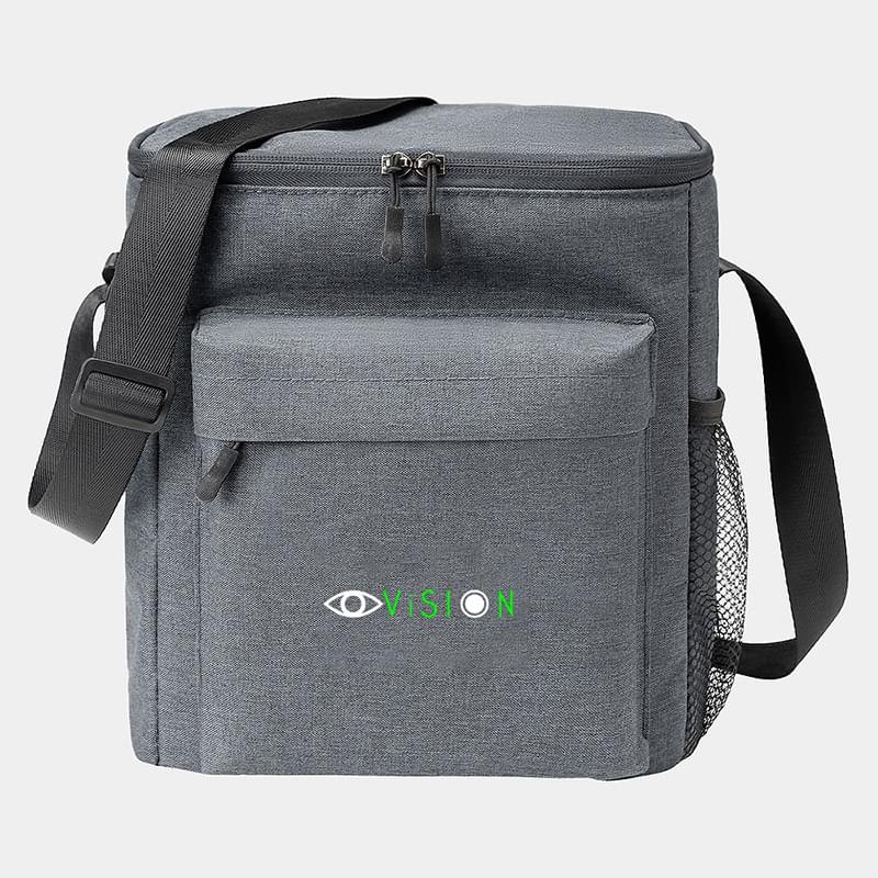 12-Can RejuVe HEATHER LITE Insulated Cooler Bag