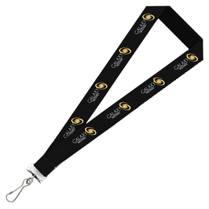 0.75 Inch USA Made Polyester Lanyard