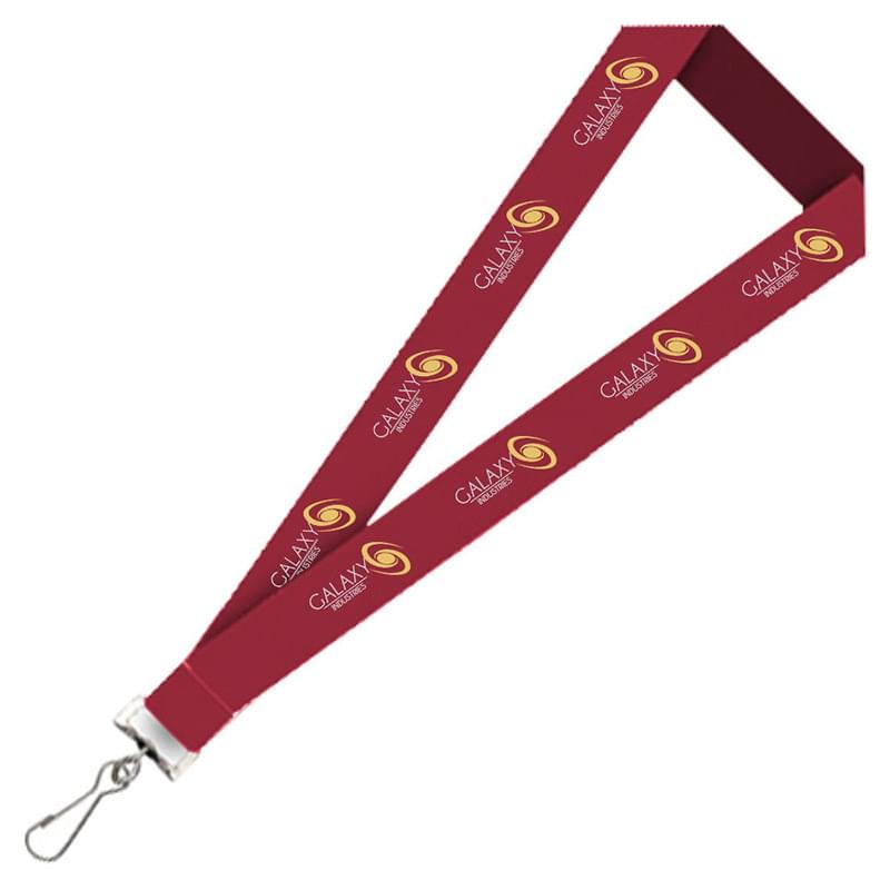 0.75 Inch USA Made Polyester Lanyard