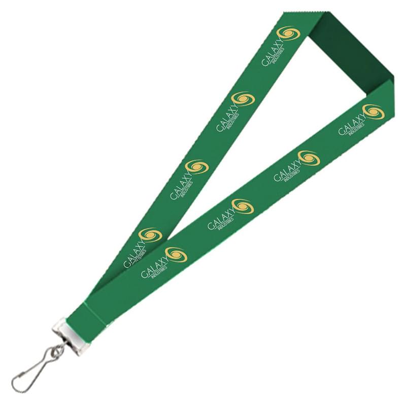 0.75 Inch USA Made Polyester Lanyard