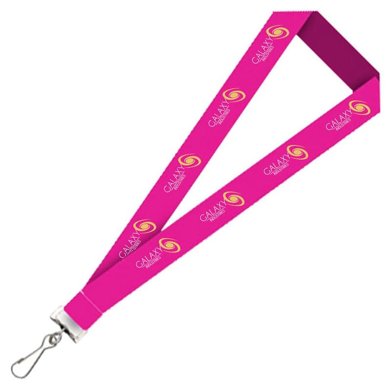 0.75 Inch USA Made Polyester Lanyard