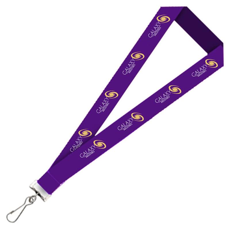 0.75 Inch USA Made Polyester Lanyard