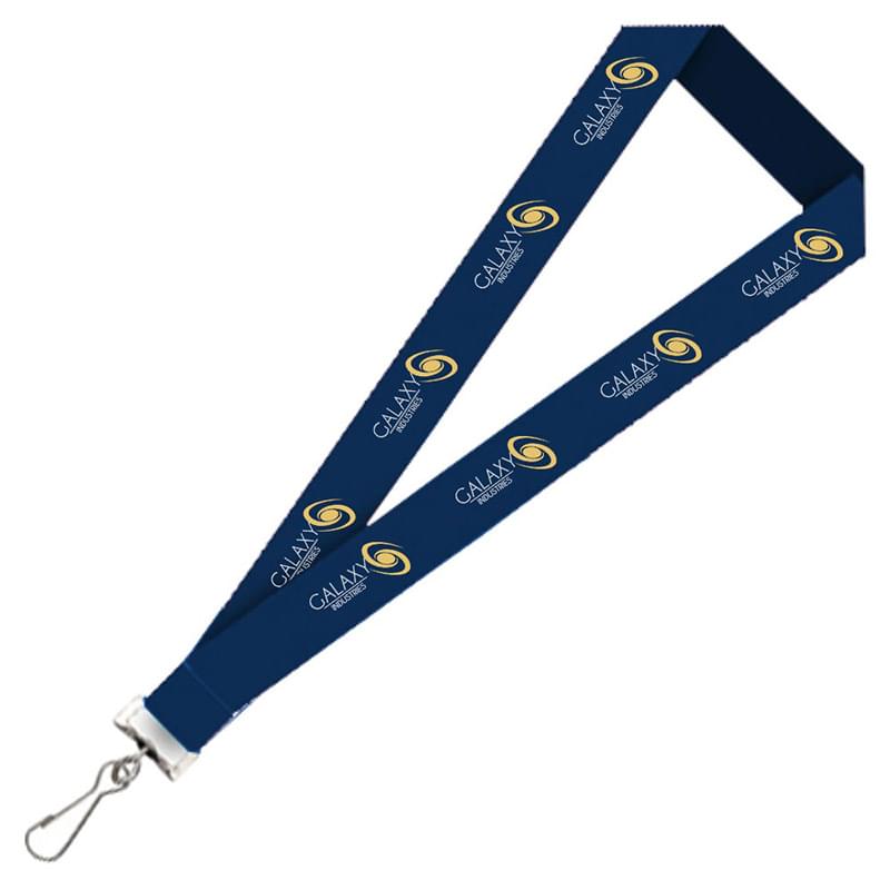 0.75 Inch USA Made Polyester Lanyard