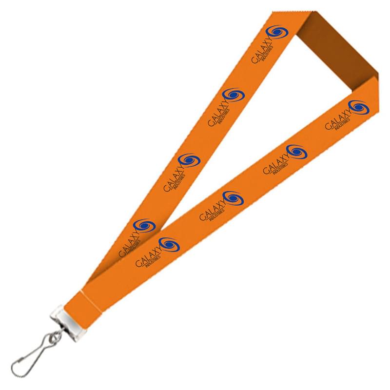 0.75 Inch USA Made Polyester Lanyard