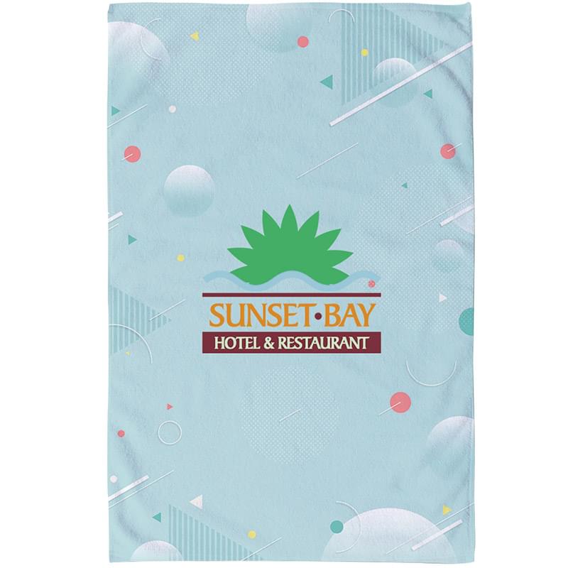 16" x 25" Dye Sublimated Hand Towel