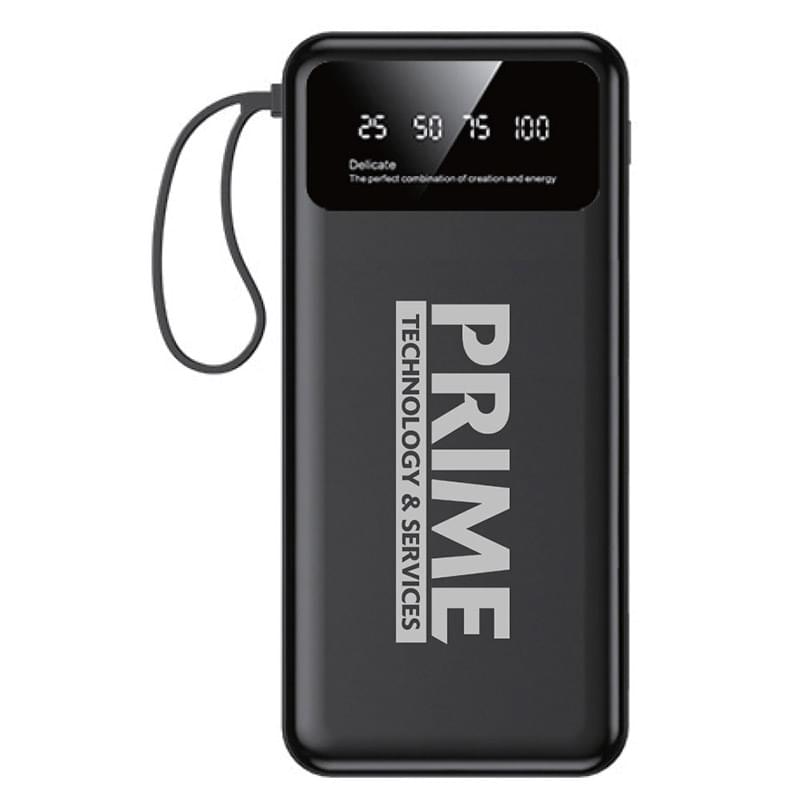 LED Display 8000 mAh Power Bank With Flashlight