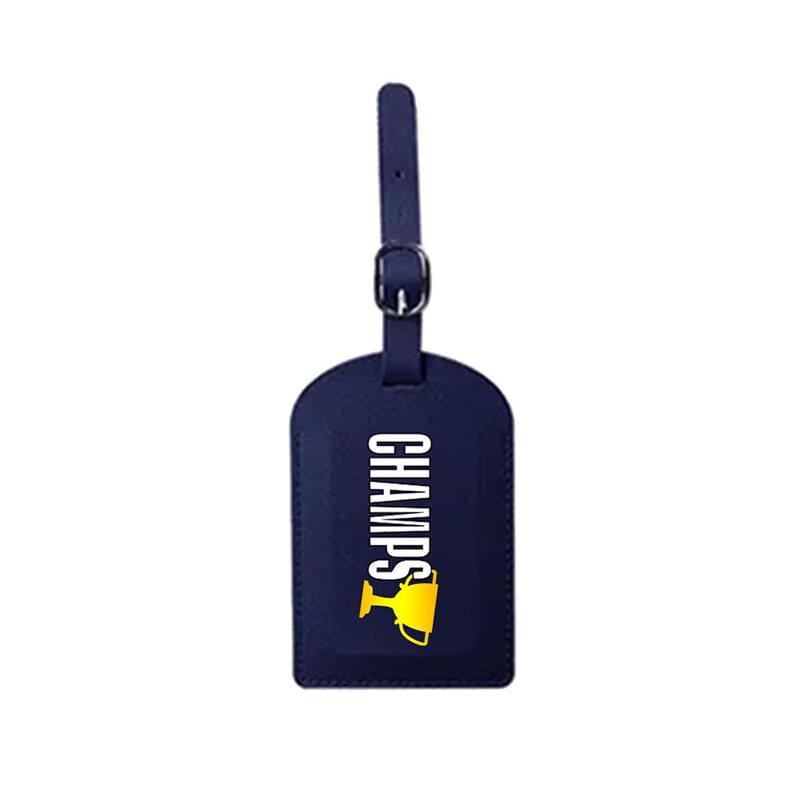 Faux Leather Luggage Tag for Suitcase