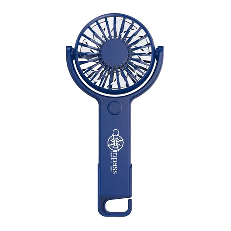 5-Speed with Base Small Desk and Handheld Fan