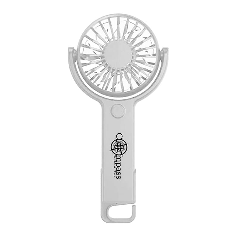 5-Speed with Base Small Desk and Handheld Fan