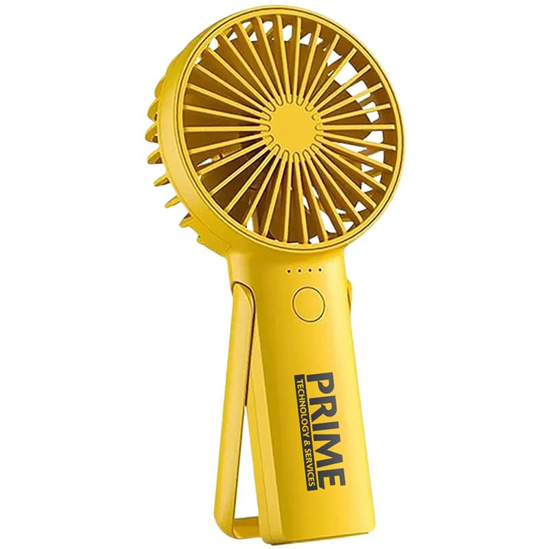 Handheld Desk Fan with Stand & Detachable Cover