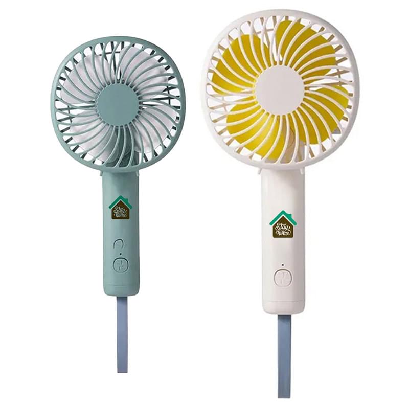 Portable Handheld Mini Fan with USB Lanyard