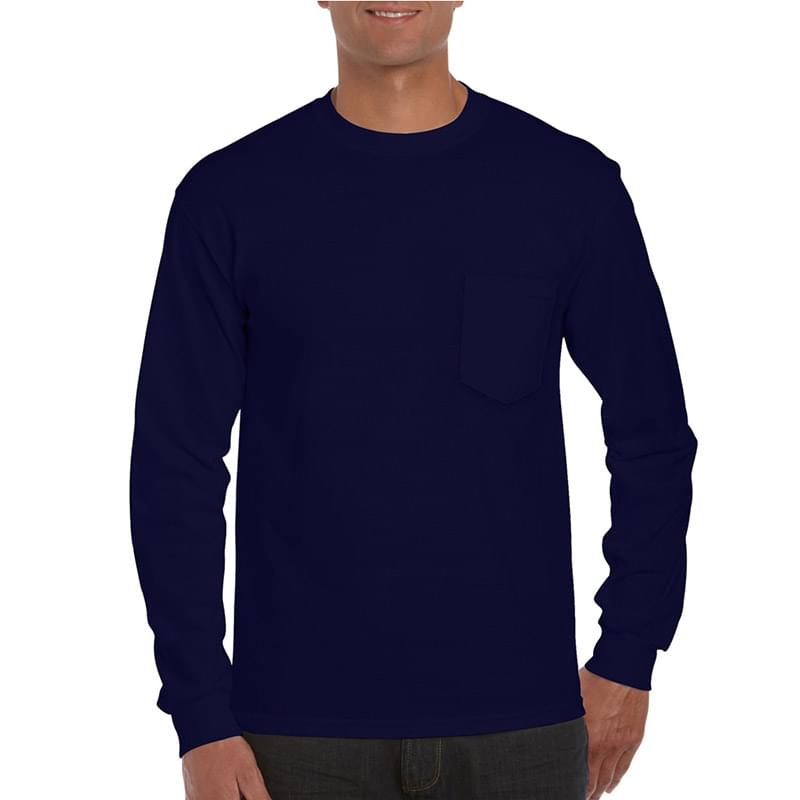 Printed Gildan Ultra Cotton Long Sleeve Adult T-Shirt