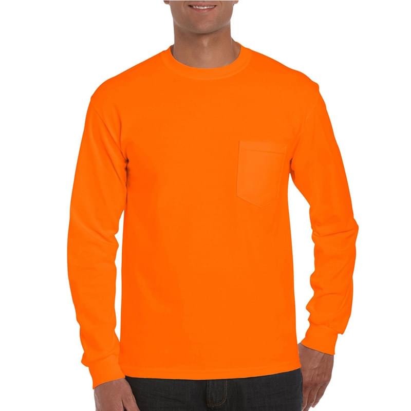 Printed Gildan Ultra Cotton Long Sleeve Adult T-Shirt