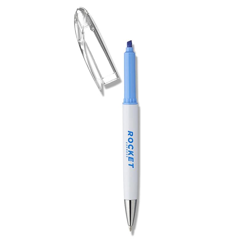 Appleton Click Action Ball Point Pen with Highlighter