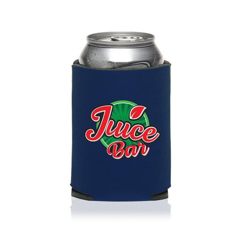 Full Color Budget Collapsible Can Coolers