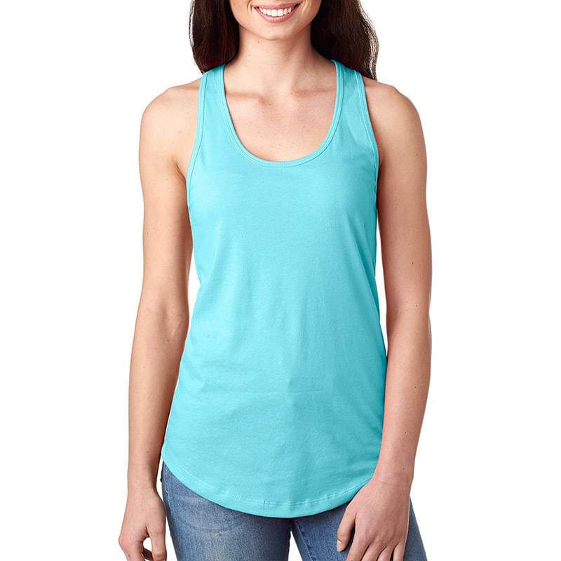 Printed Next Level Women's Ideal Racerback Tank Top