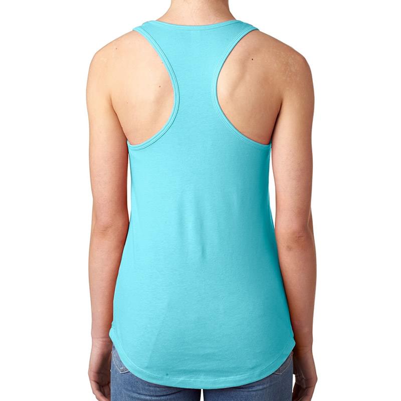 Printed Next Level Women's Ideal Racerback Tank Top