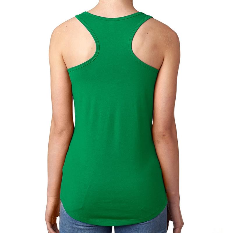 Printed Next Level Women's Ideal Racerback Tank Top