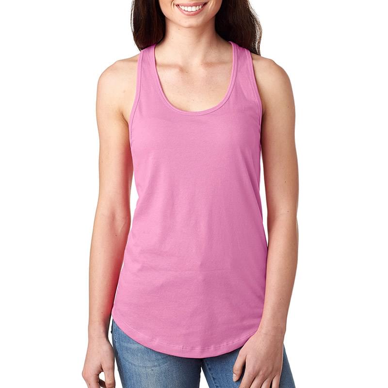 Printed Next Level Women's Ideal Racerback Tank Top