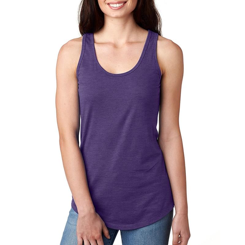 Printed Next Level Women's Ideal Racerback Tank Top