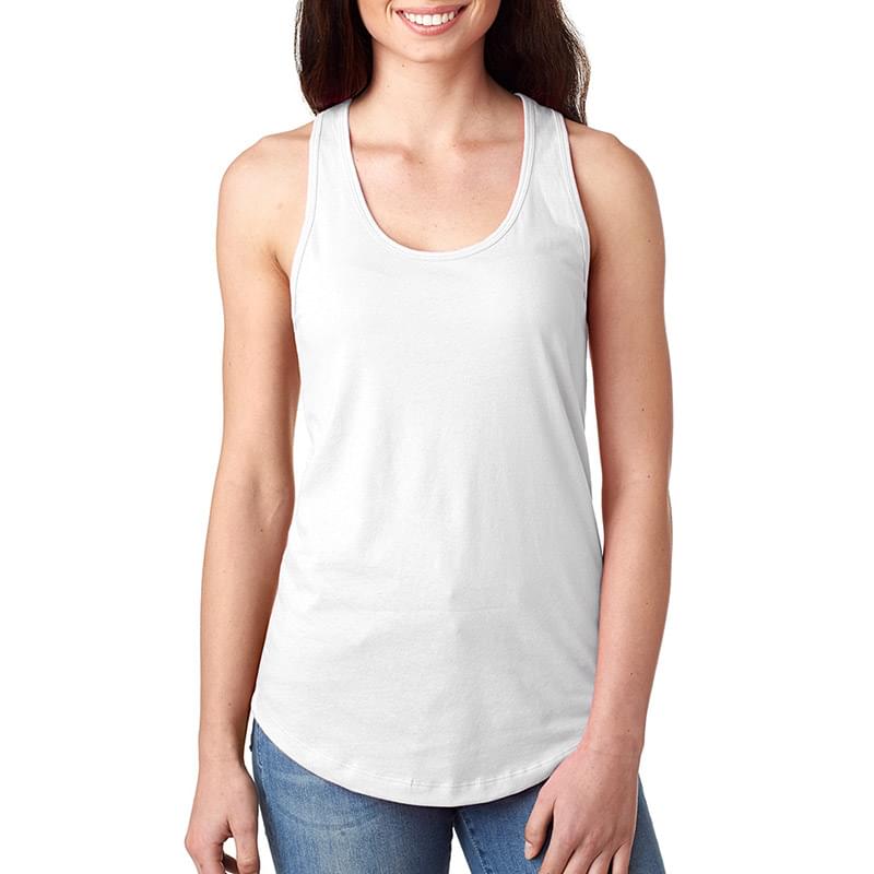 Printed Next Level Women's Ideal Racerback Tank Top