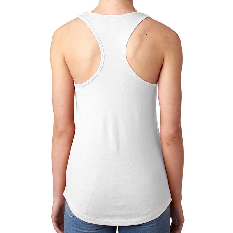 Printed Next Level Women's Ideal Racerback Tank Top