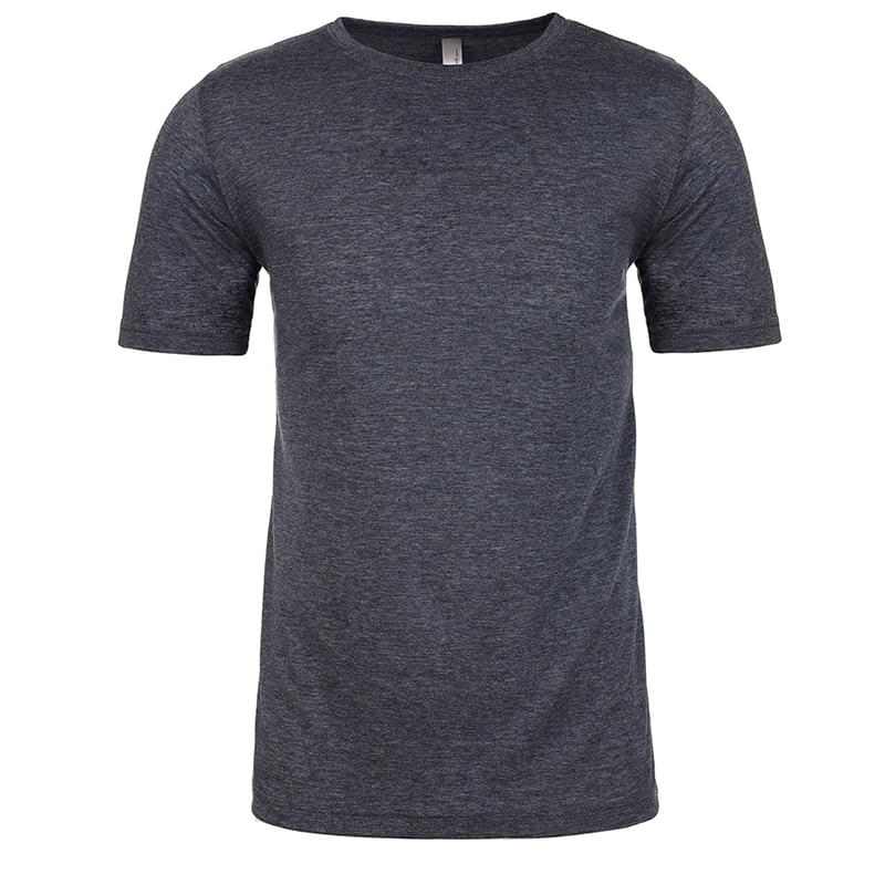 Printed Next Level Men's Poly/Cotton T-Shirt