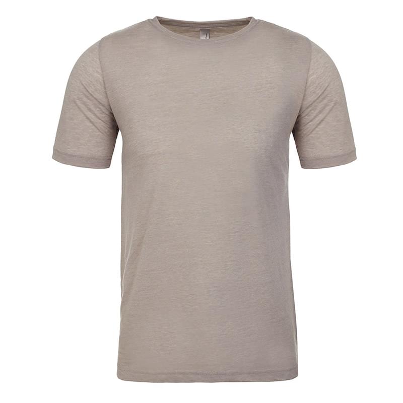 Printed Next Level Men's Poly/Cotton T-Shirt