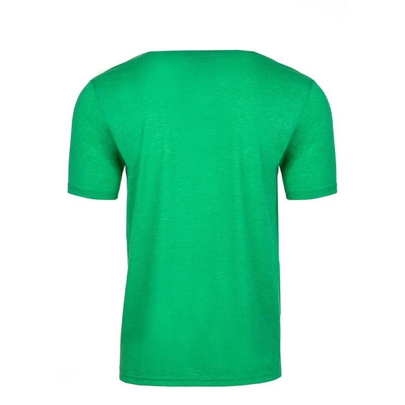 Printed Next Level Men's Poly/Cotton T-Shirt