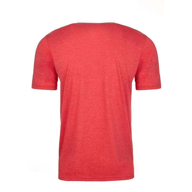 Printed Next Level Men's Poly/Cotton T-Shirt