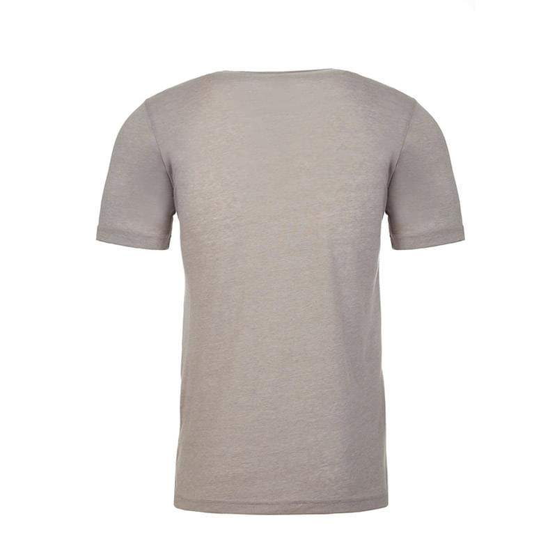 Printed Next Level Men's Poly/Cotton T-Shirt