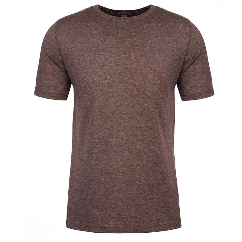 Printed Next Level Men's Poly/Cotton T-Shirt