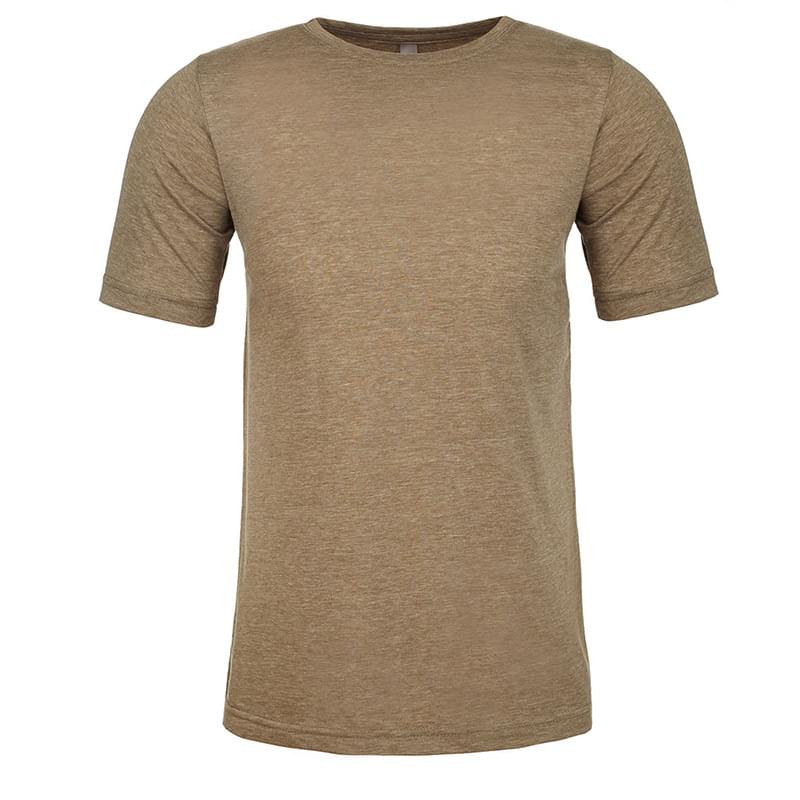 Printed Next Level Men's Poly/Cotton T-Shirt