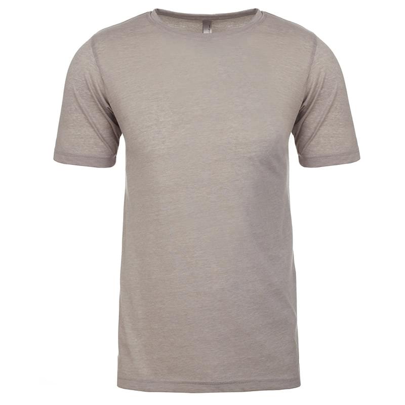 Printed Next Level Men's Poly/Cotton T-Shirt