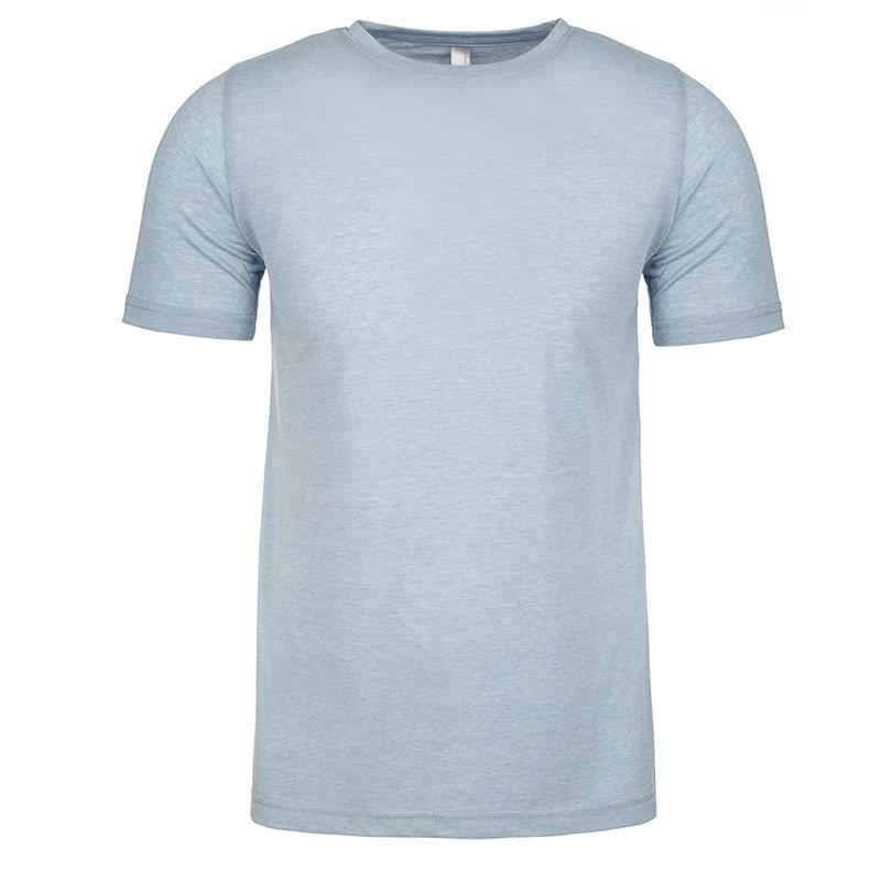 Printed Next Level Men's Poly/Cotton T-Shirt
