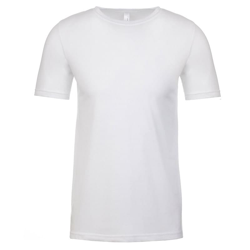 Printed Next Level Men's Poly/Cotton T-Shirt