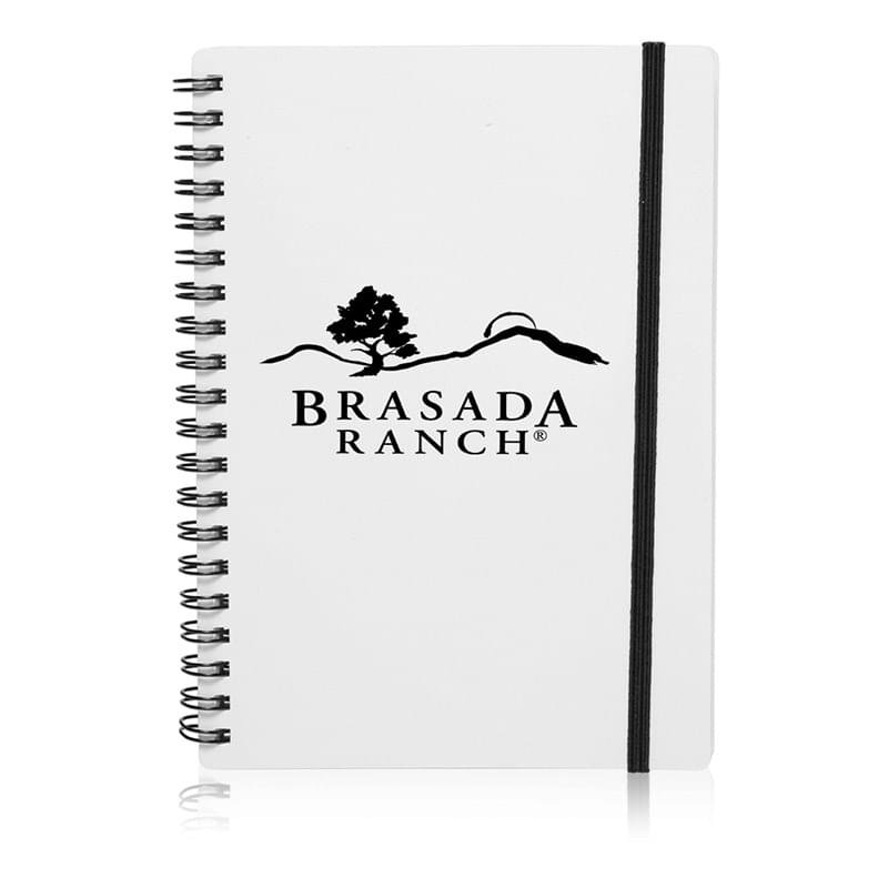 White Spiral Notebooks