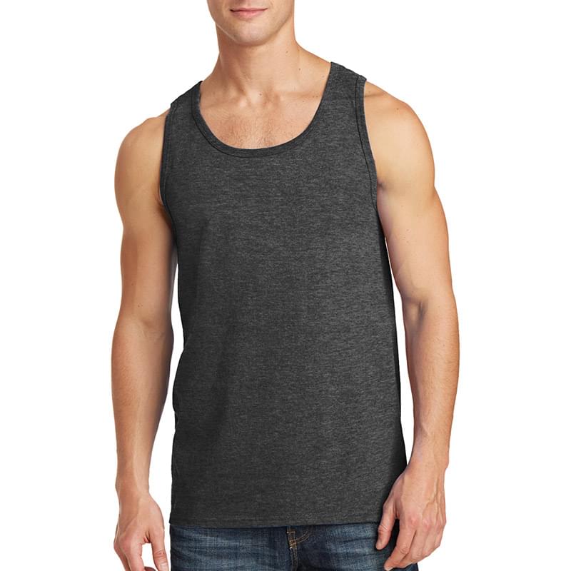 Printed Personalized Port & Company(R) Core Cotton Tank Top