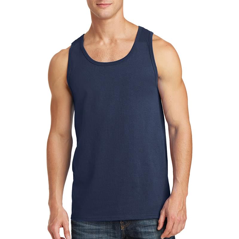 Printed Personalized Port & Company(R) Core Cotton Tank Top