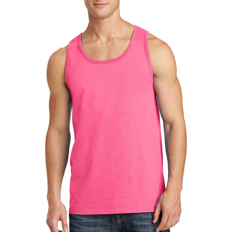 Printed Personalized Port & Company(R) Core Cotton Tank Top