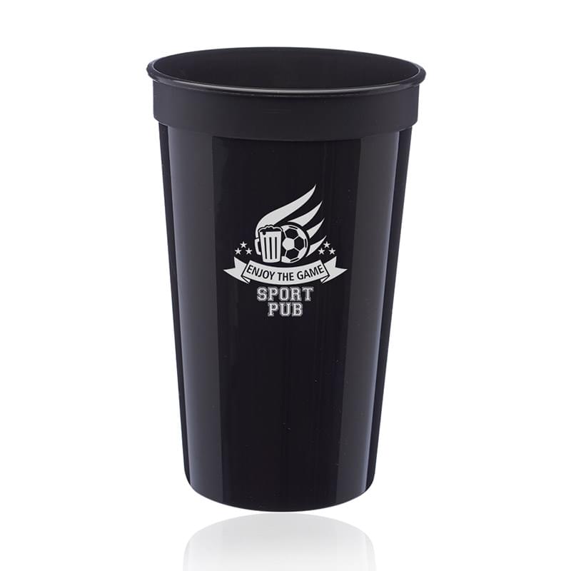 22 oz Plastic Stadium Cup