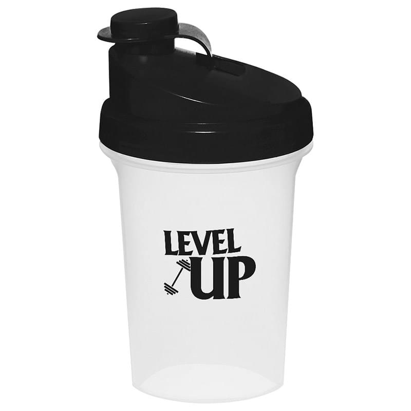 16 oz. Plastic Shaker Bottles