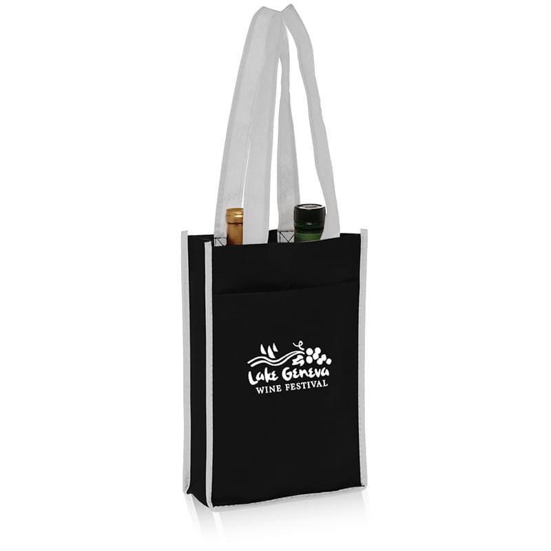 Two Bottle Non-Woven Wine Bags