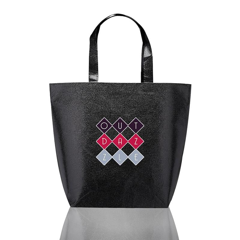 New Castle Non-woven Metallic Tote Bags