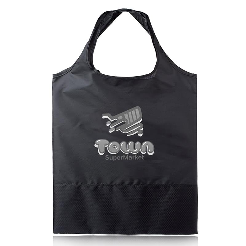 Clemenza Large Polyester Shopper Tote Bag